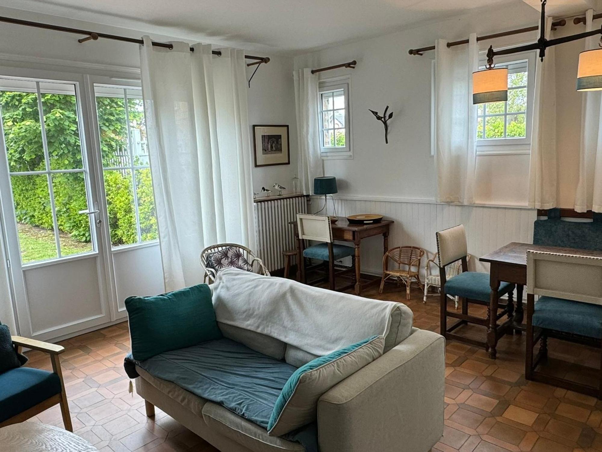 Villa Avec Jardin A Cabourg, Proche Plage Et Centre - Fr-1-487-324 Eksteriør bilde